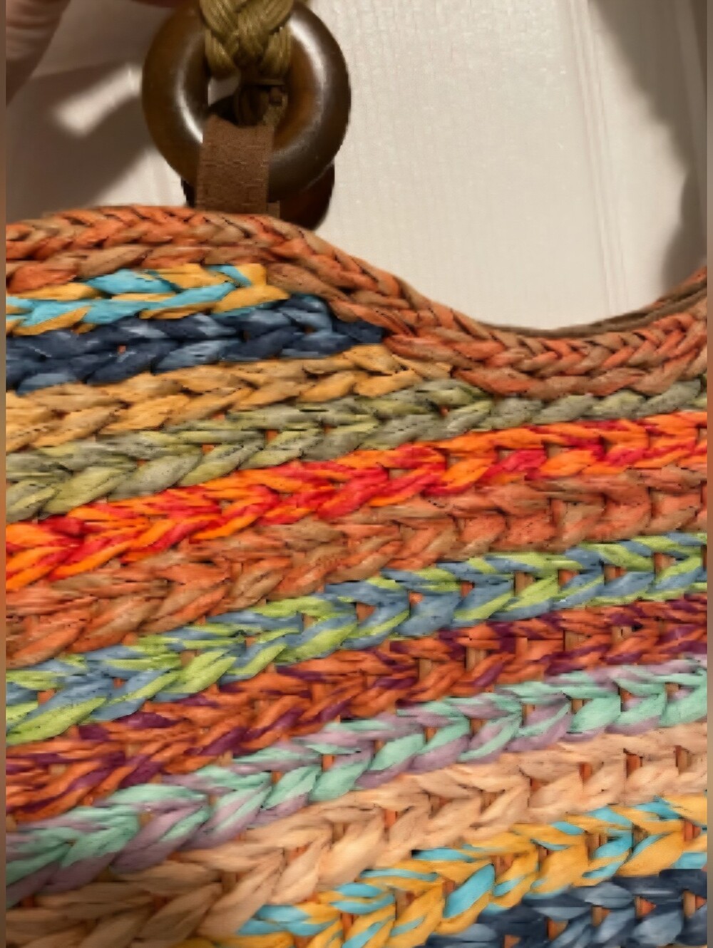 ORVIS💫Woven Rattan Bag - Picture 2 of 6